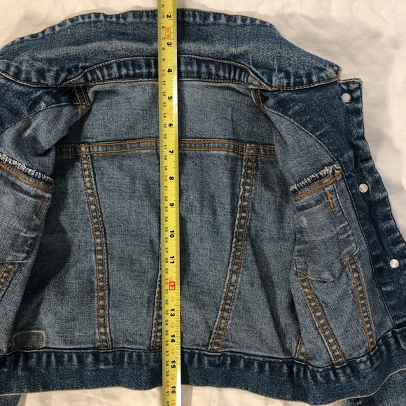 LaSenza Girl Cropped Denim Jacket - no size indicated (see photos) - Picture 4 of 8